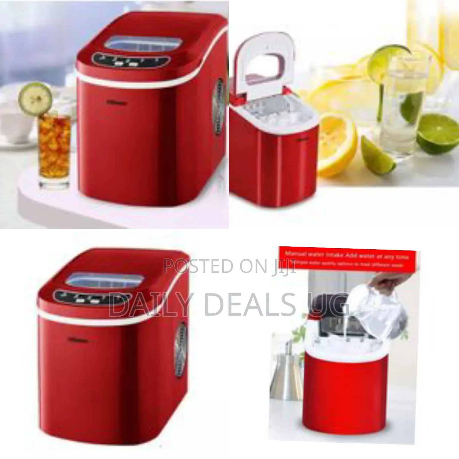 Ice Cube Maker Machine 12-15 Kg/ 24hours - Multicolor