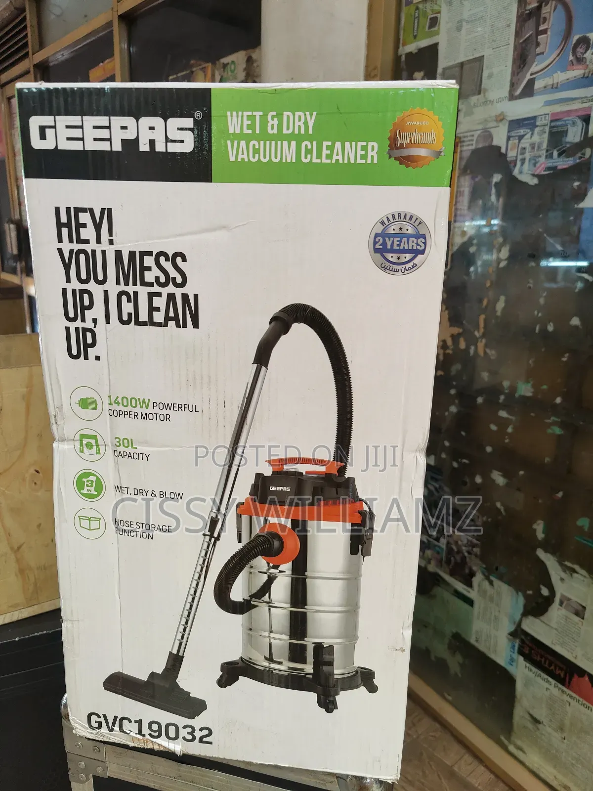 Wet Dry Vacuum Cleaner Geepas 3in1 Vacuum Cleaner