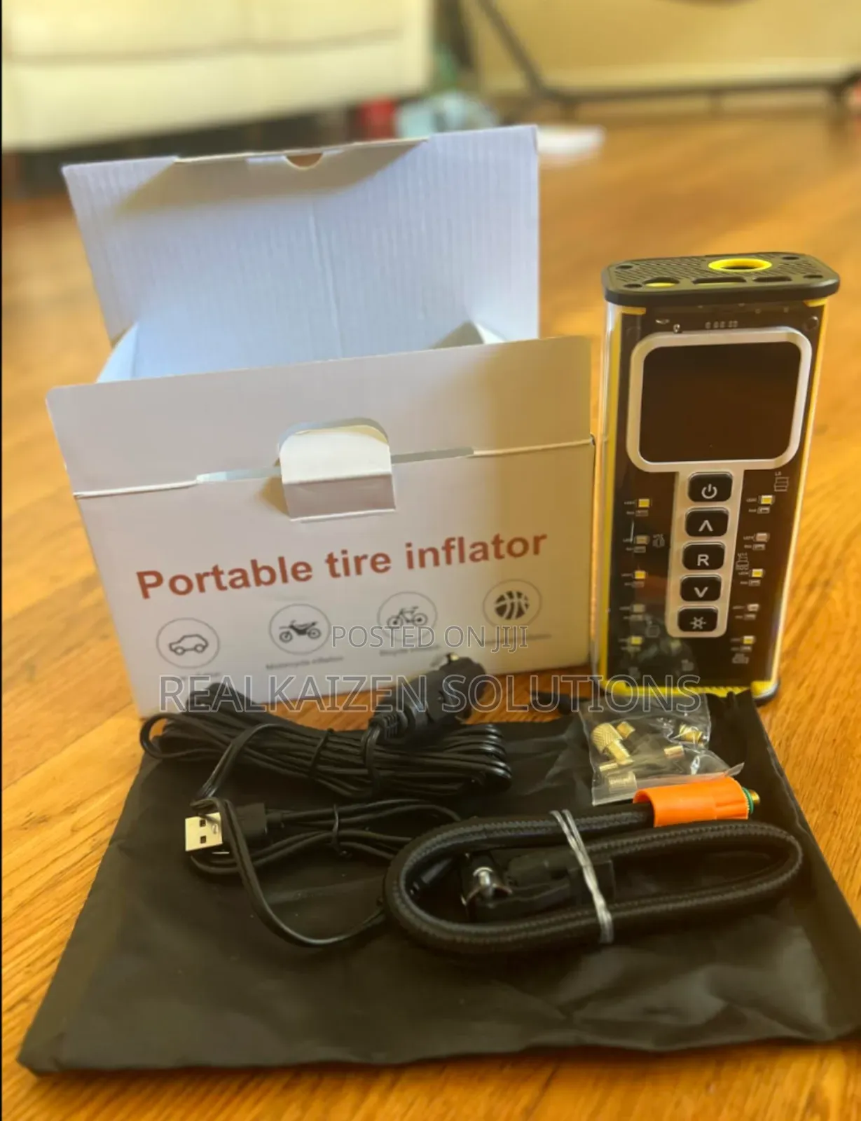 Digital Portable 12v Air Compressor Tyre Inflator