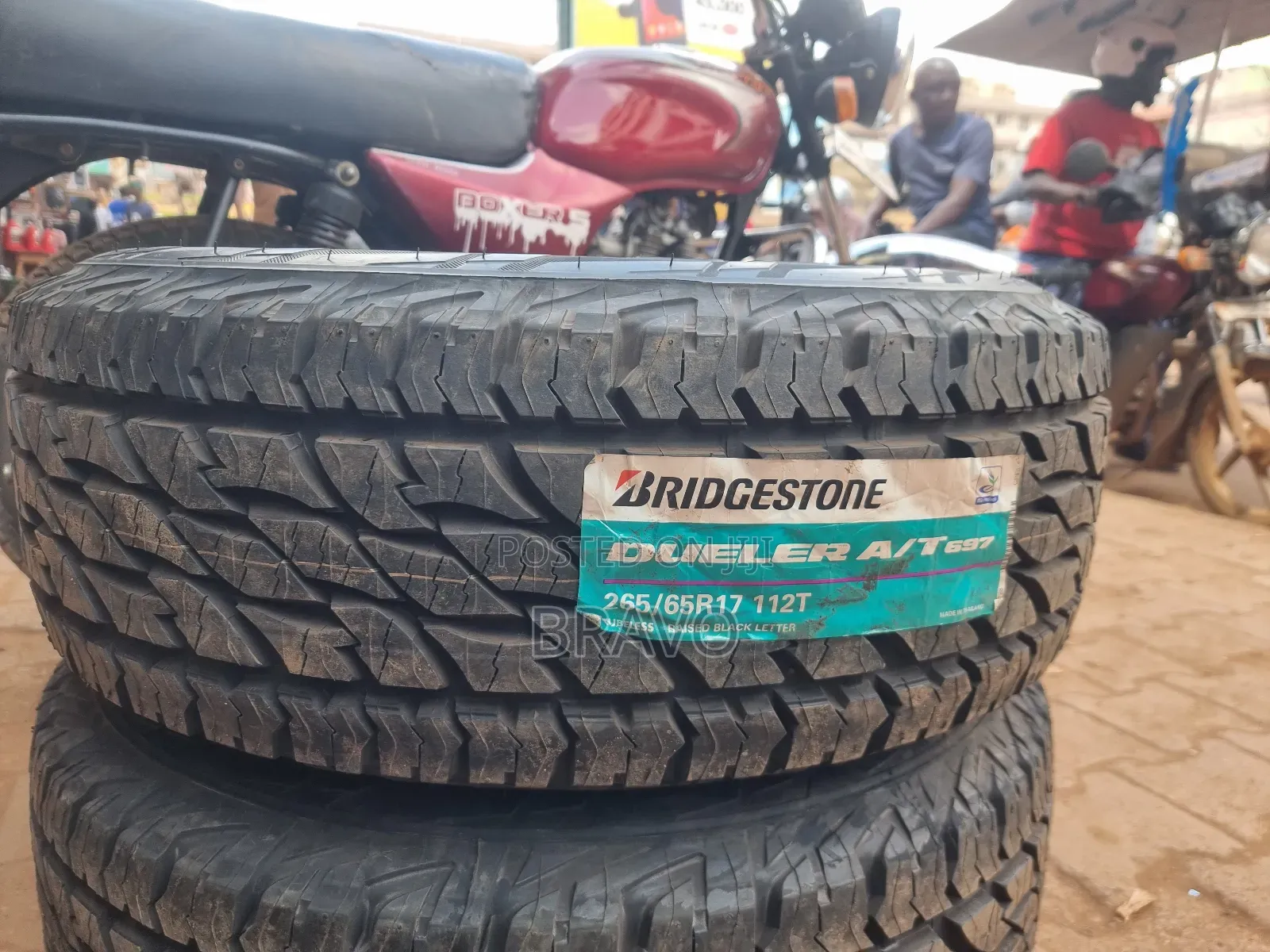 265/65r17 Bridgestone All Terrian Tires.