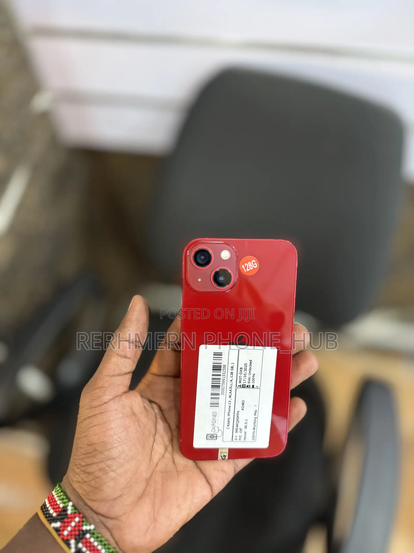 New Apple iPhone 13 128 GB Red