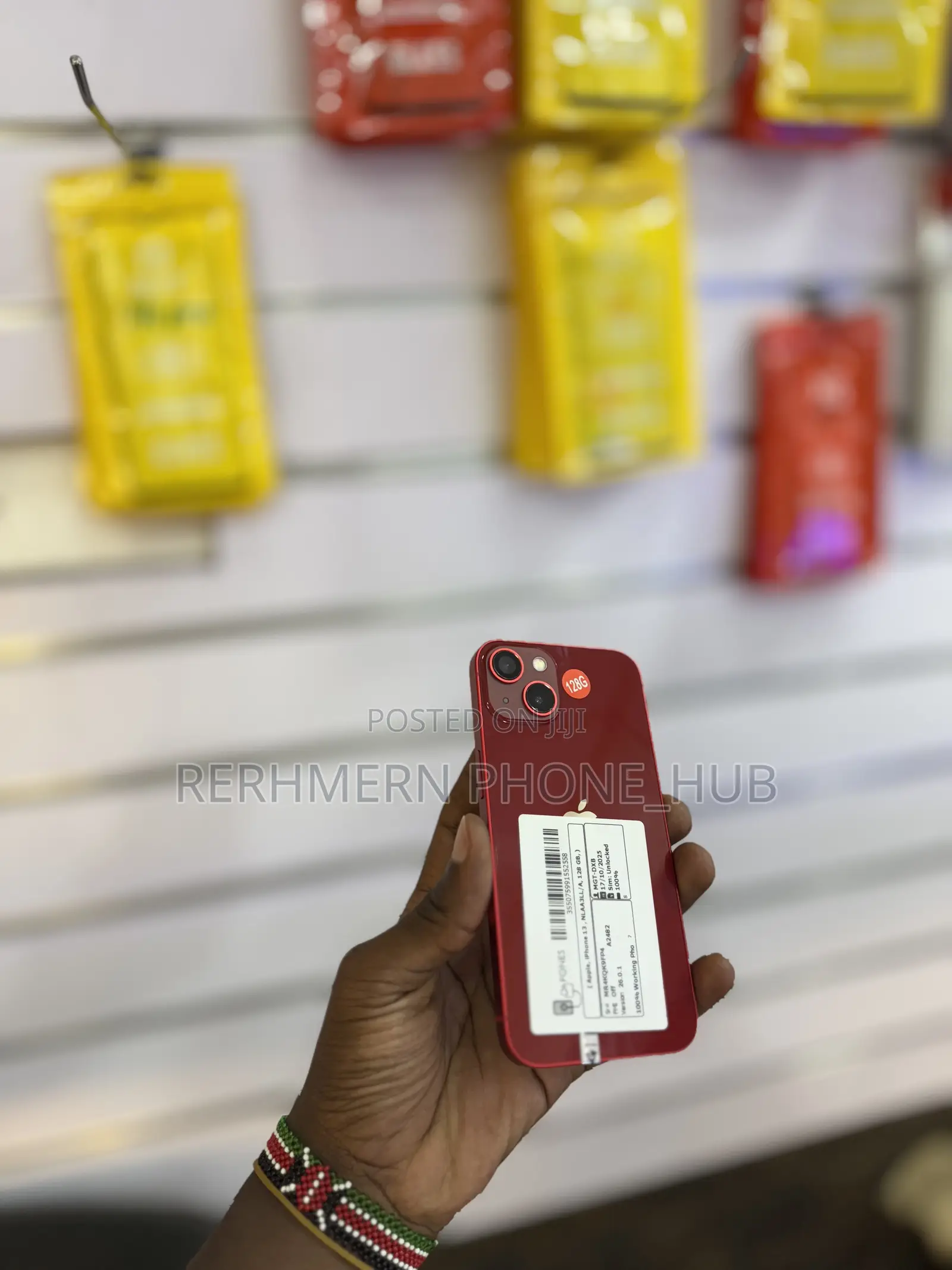 New Apple iPhone 13 128 GB Red