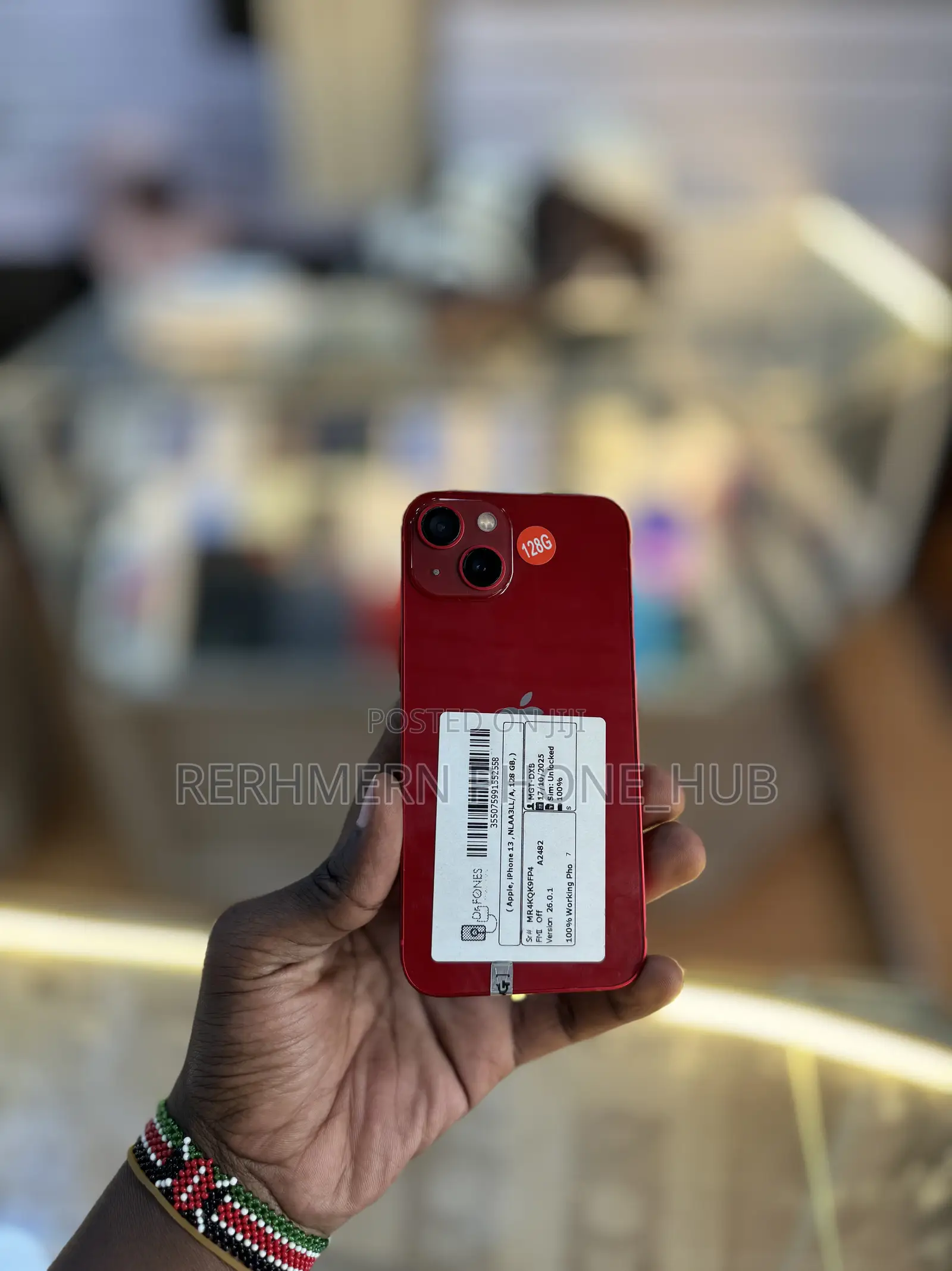 New Apple iPhone 13 128 GB Red