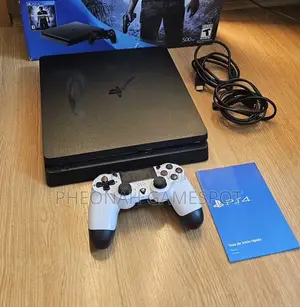 Clean Ps4 Slim, 2 Pads, 16 Entertaining Games Ready to Play.