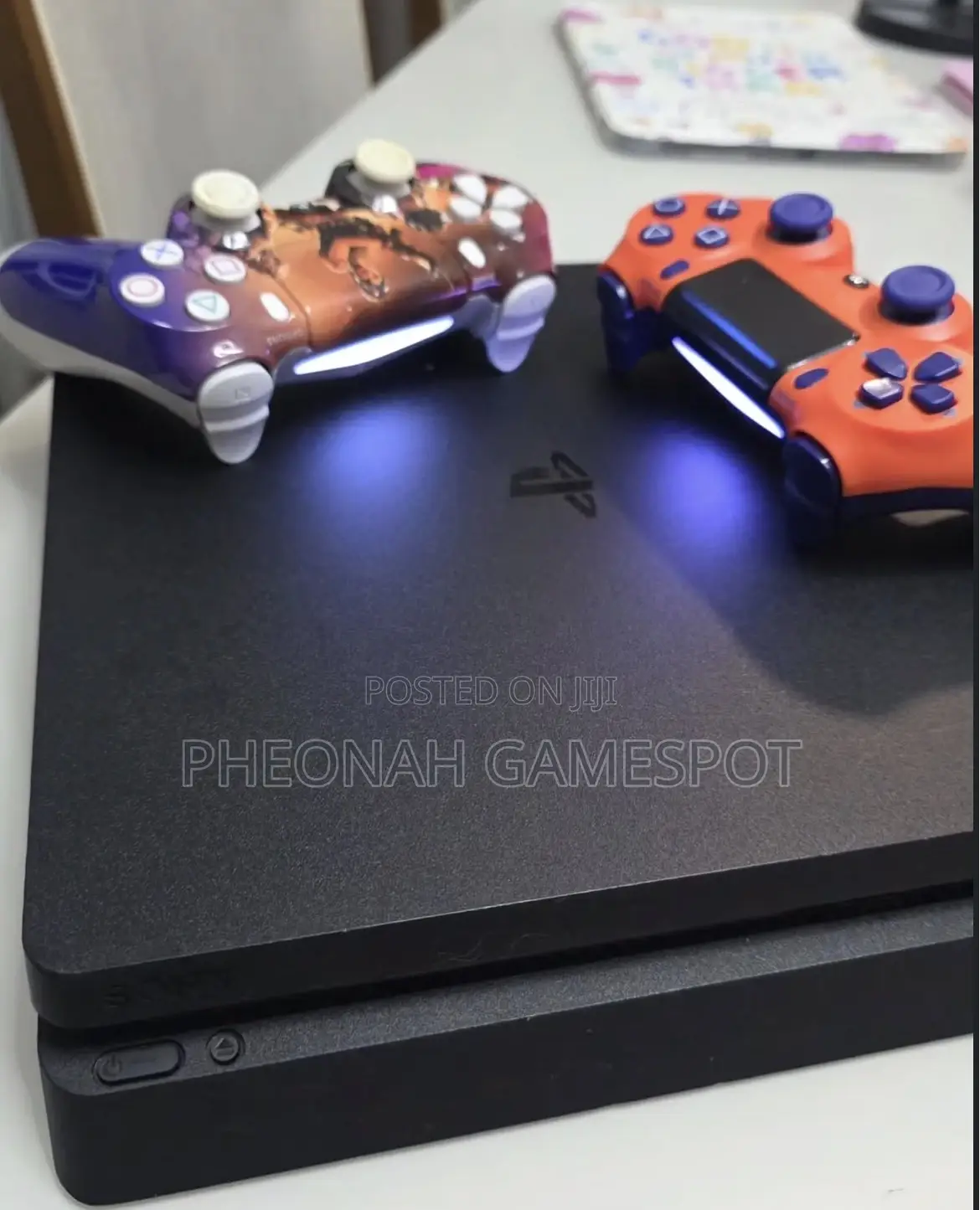Slim Ps4 Bundle, 2 Controllers, 14 Top Games Ready Today.