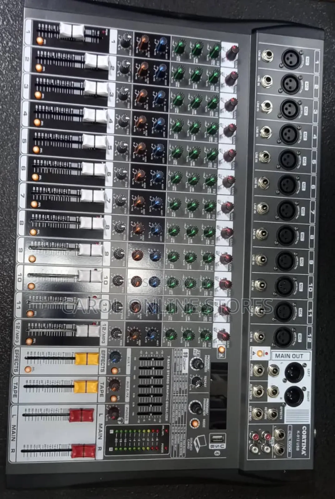 Cortina 12 Channel Professional Audio Mixer