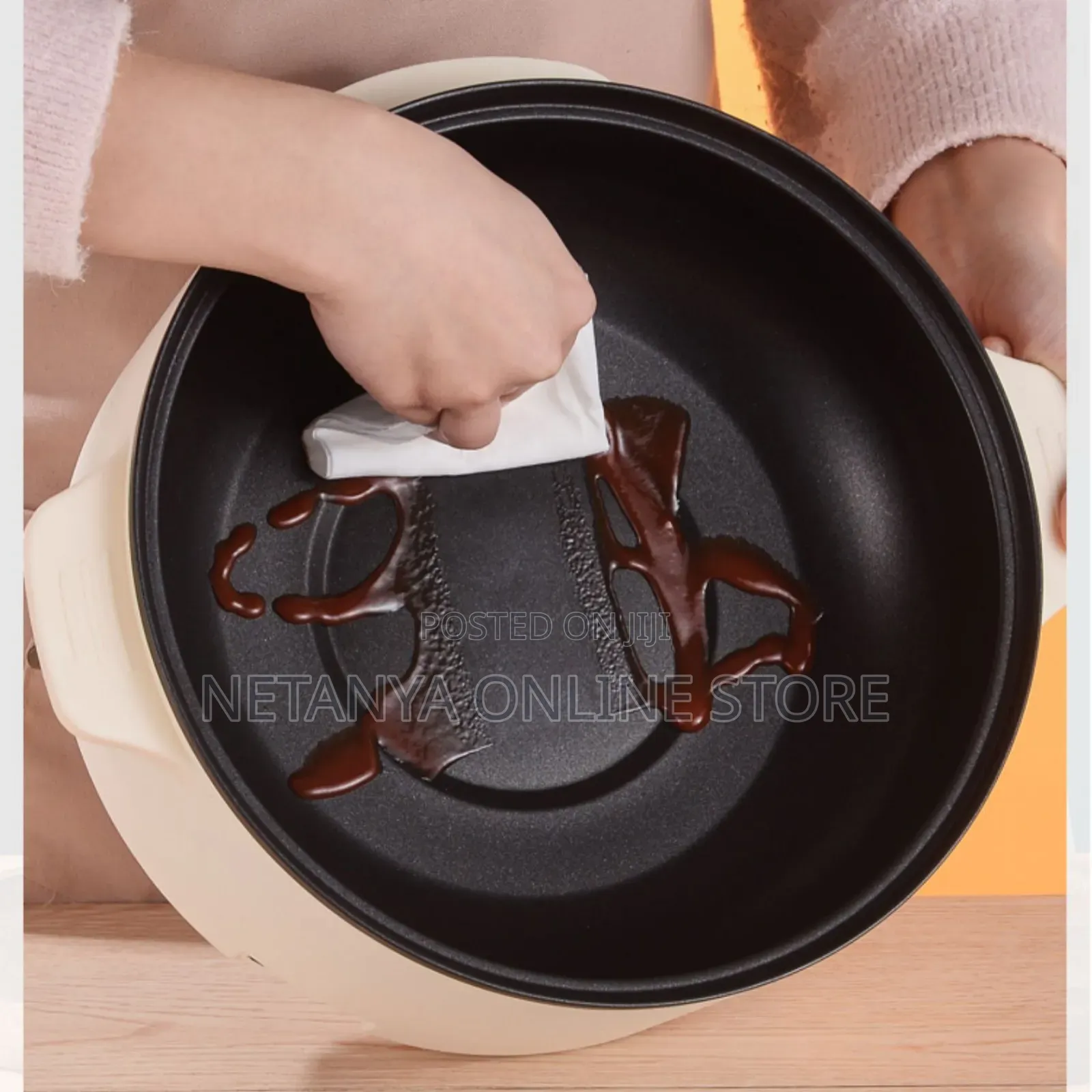 Portable Stainless Steel Electric Cooking Pot