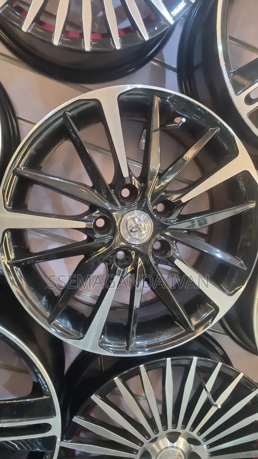 Wish Rim 15 Silver Black(Swap Acceptable)