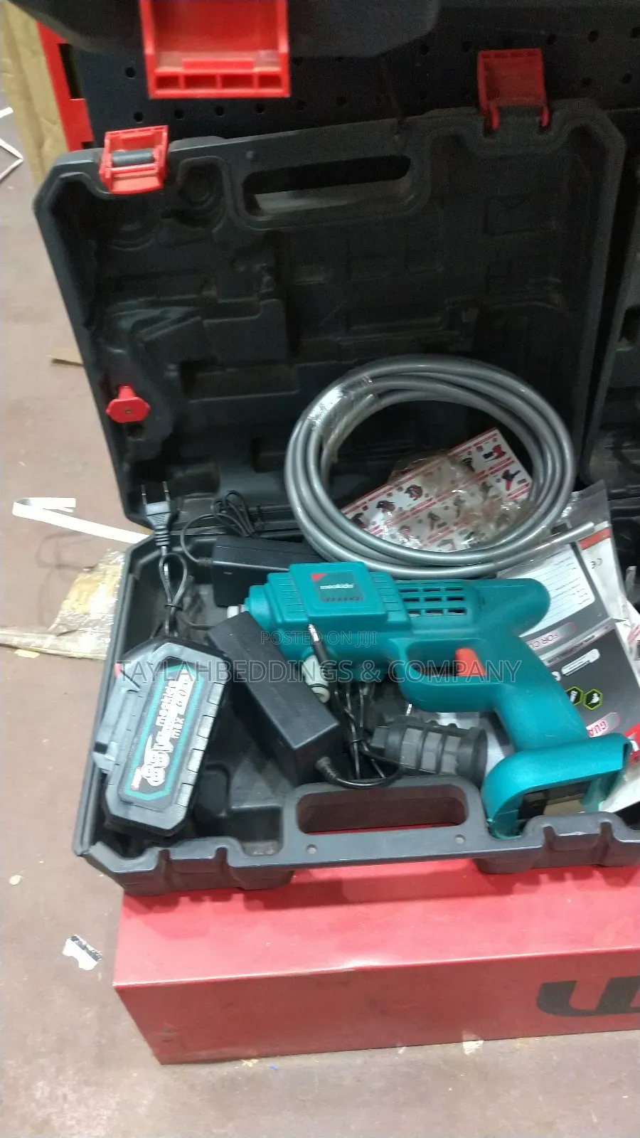 88v Heavy Duty Cordless High Pressure Washer 2 Rechargeable Batteries