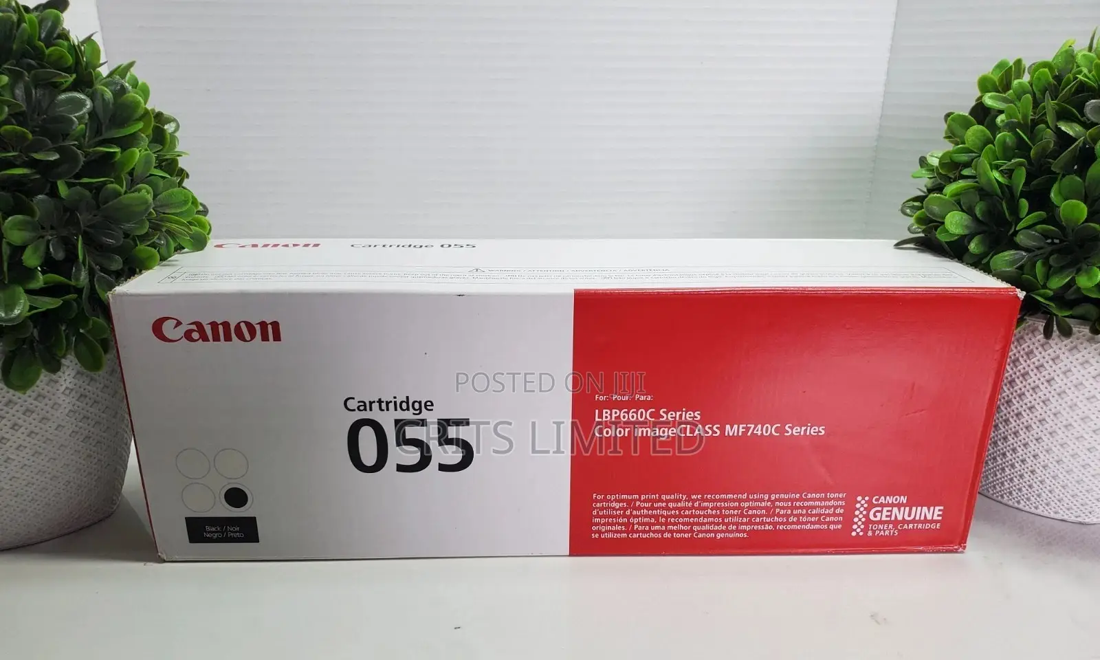 Genuine Canon 055/055h Toner Cartridges