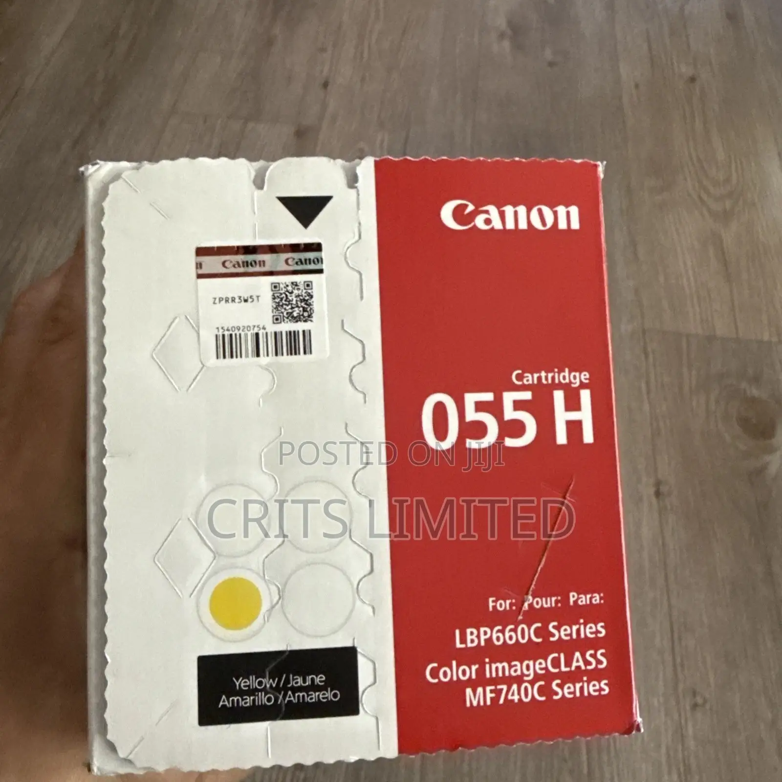 Genuine Canon 055/055h Toner Cartridges