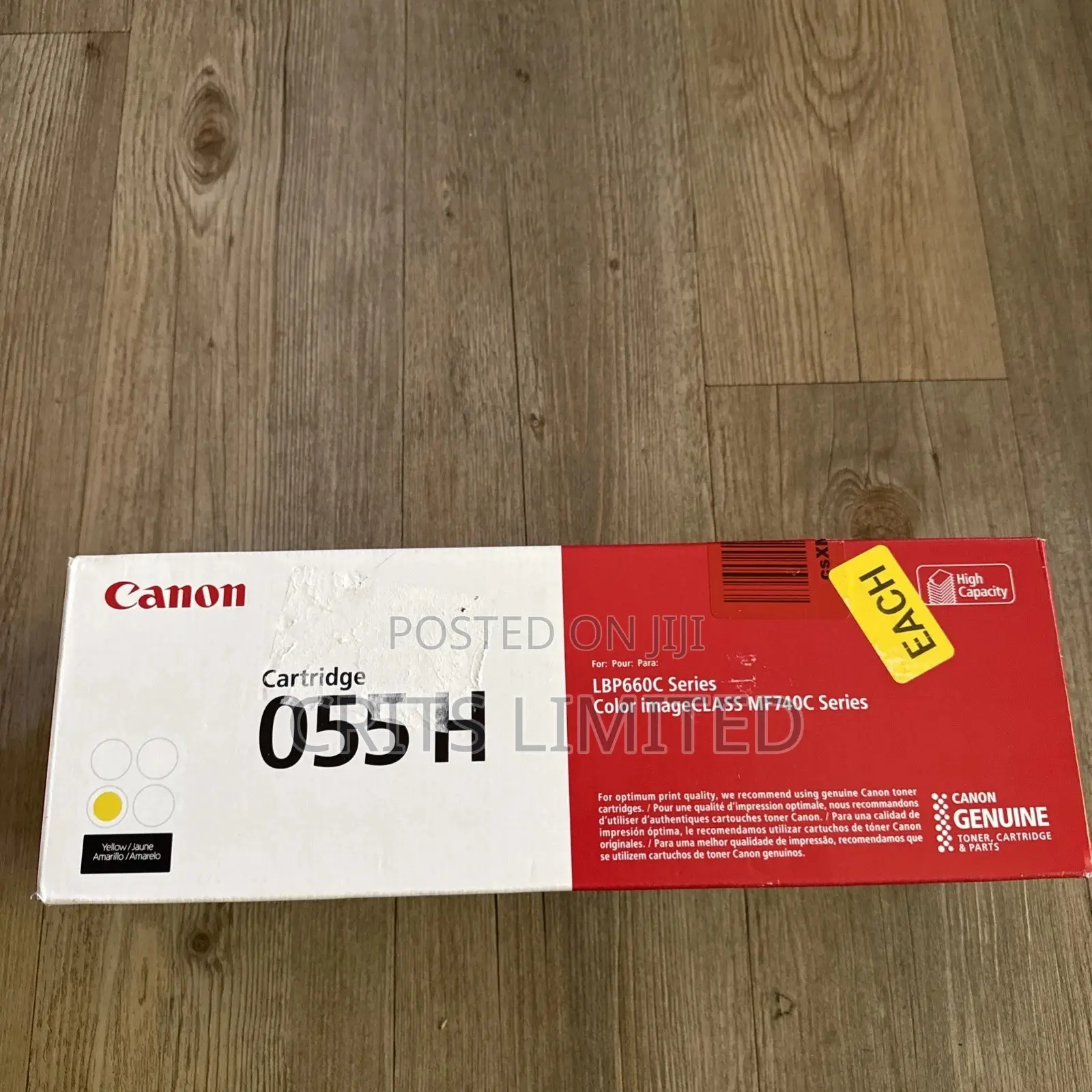 Genuine Canon 055/055h Toner Cartridges
