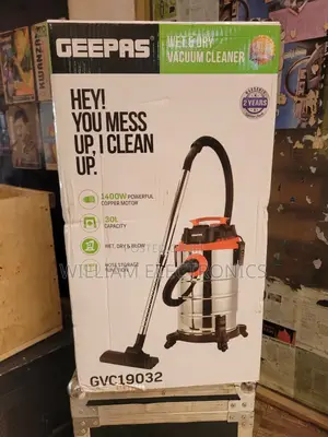 Geepas Wet Dry Vacuum Cleaner 30litres Gvc19032