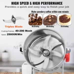 3000g Electric Grain Mill Grinder