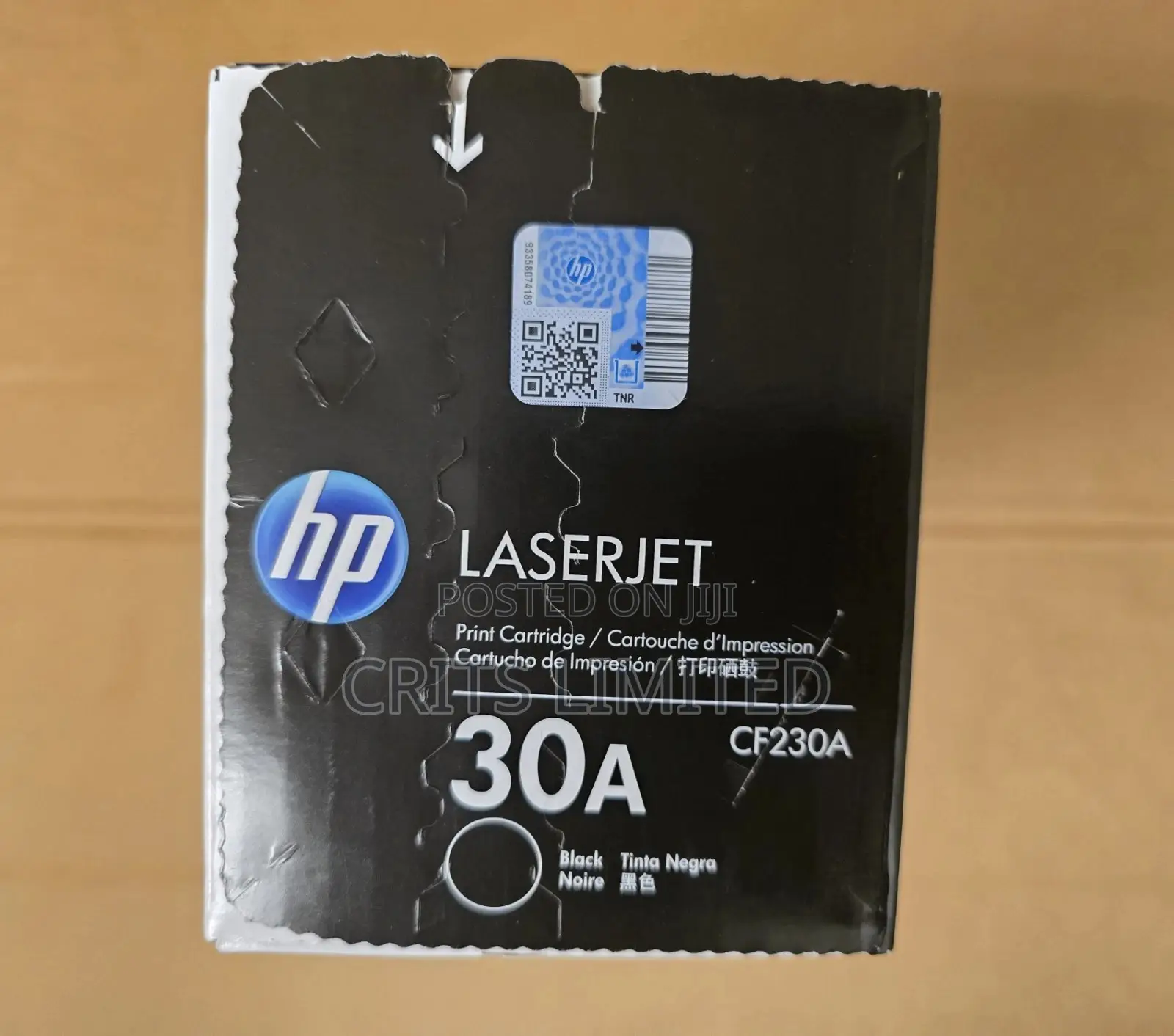 Hp 30a Black Original Laserjet Toner Cartridge (Cf230a)
