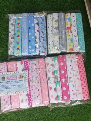 6 Piece Cotton Baby Bed Sheets – Soft And Durable 6pcs Baby Bed Sheets