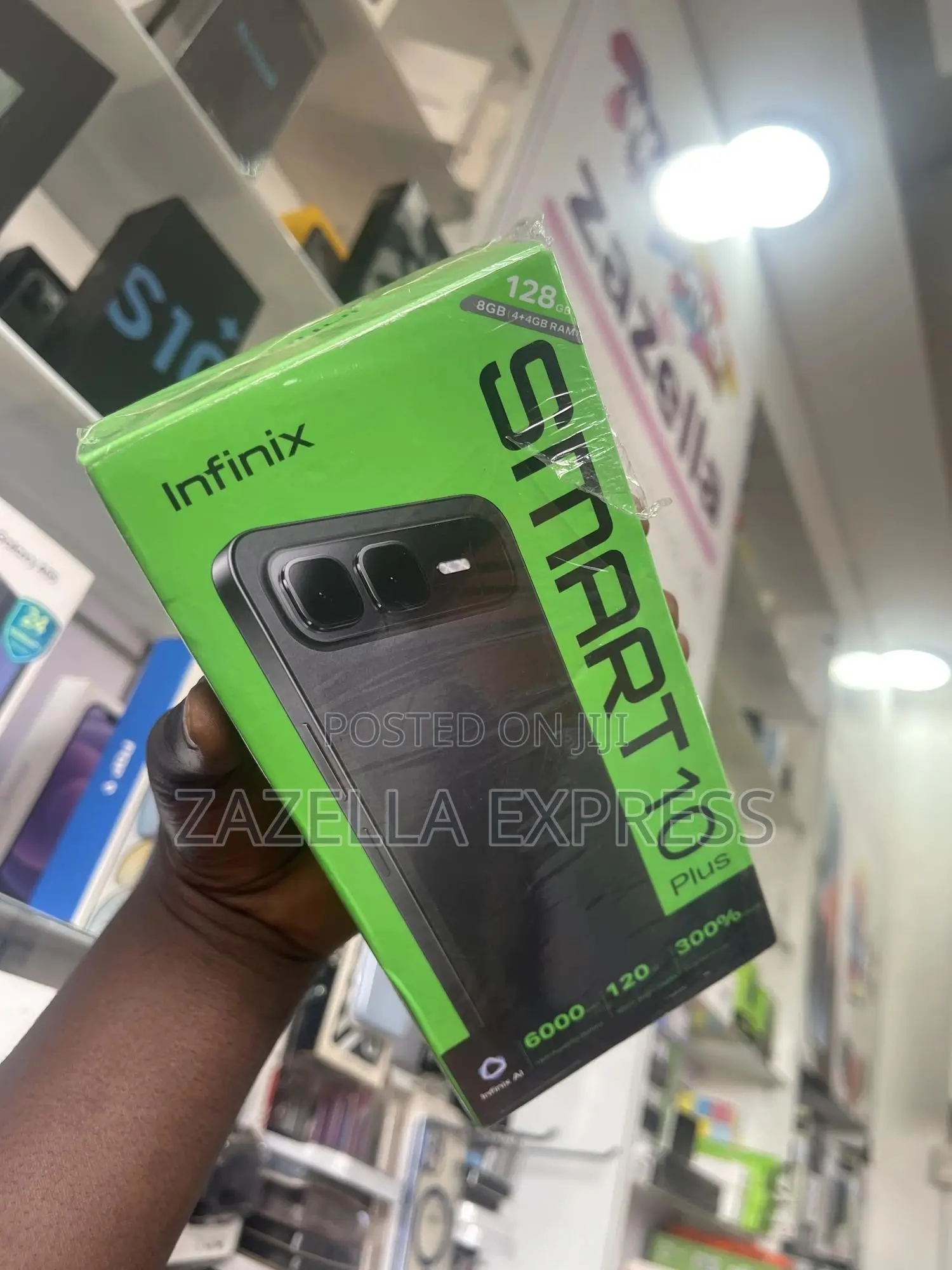 New Infinix Smart 10 Plus 128 GB Black