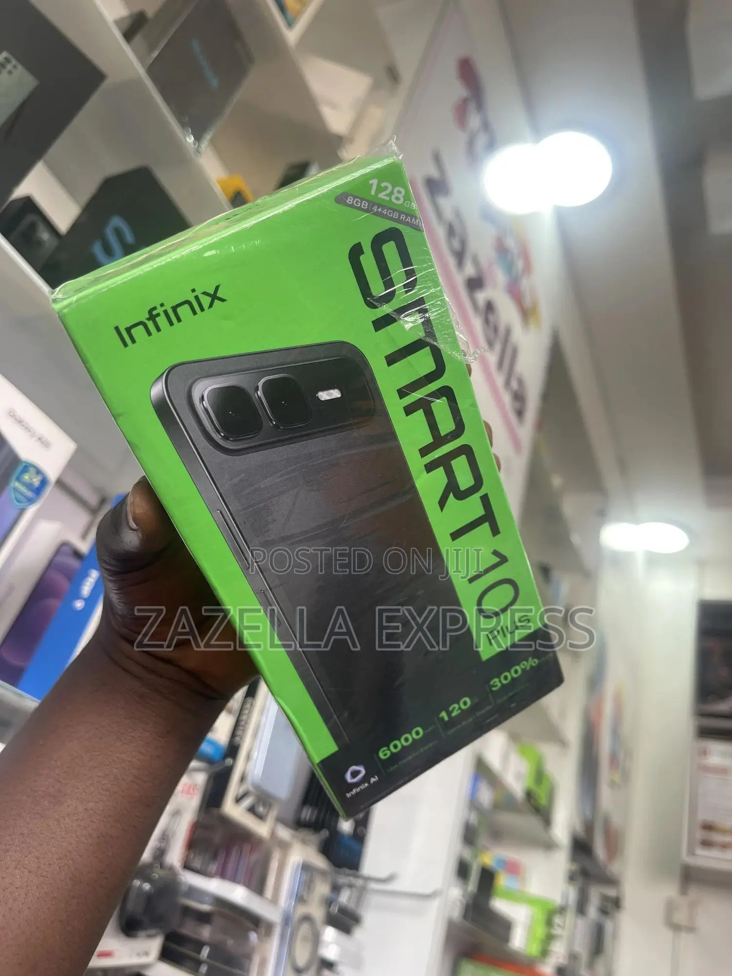 New Infinix Smart 10 Plus 128 GB Black
