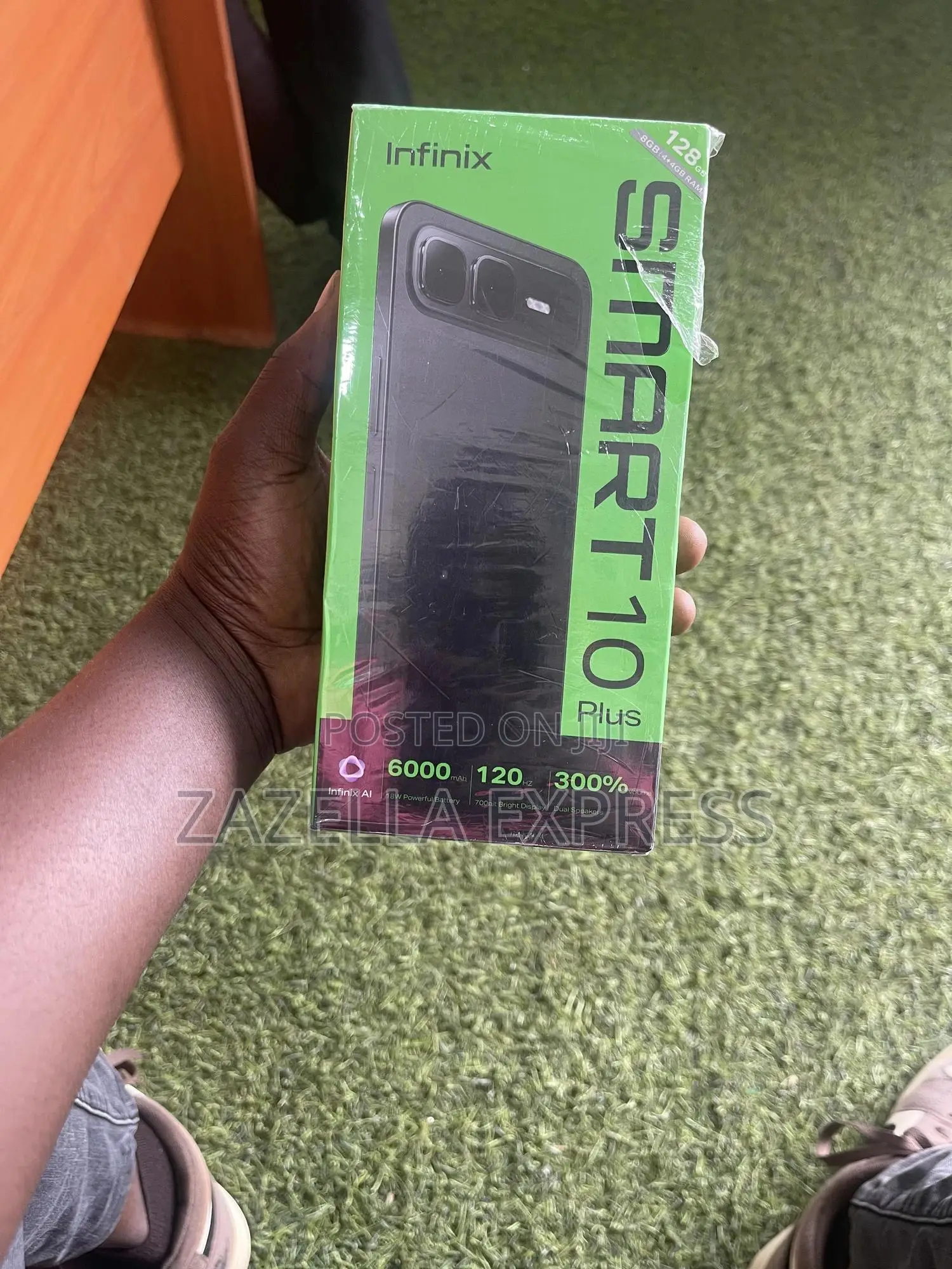 New Infinix Smart 10 Plus 128 GB Black