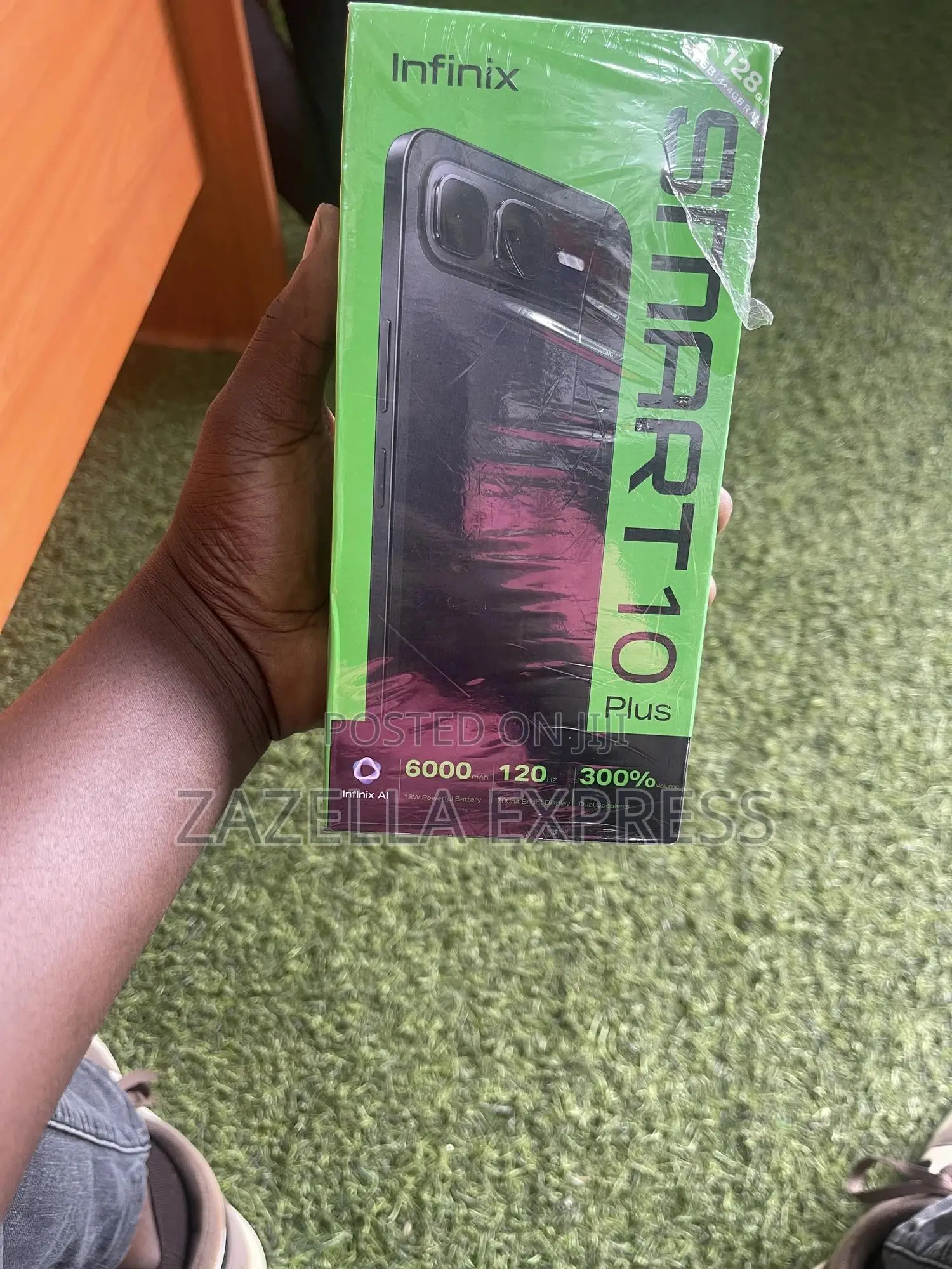 New Infinix Smart 10 Plus 128 GB Black