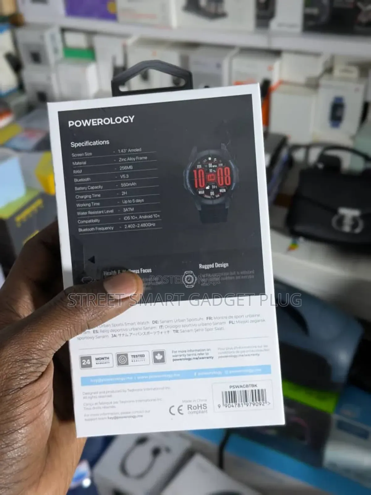 Powerology Titan Sports Smart Watch