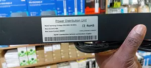 8ways Power Distribution Unit Metalic (Metalic Black )