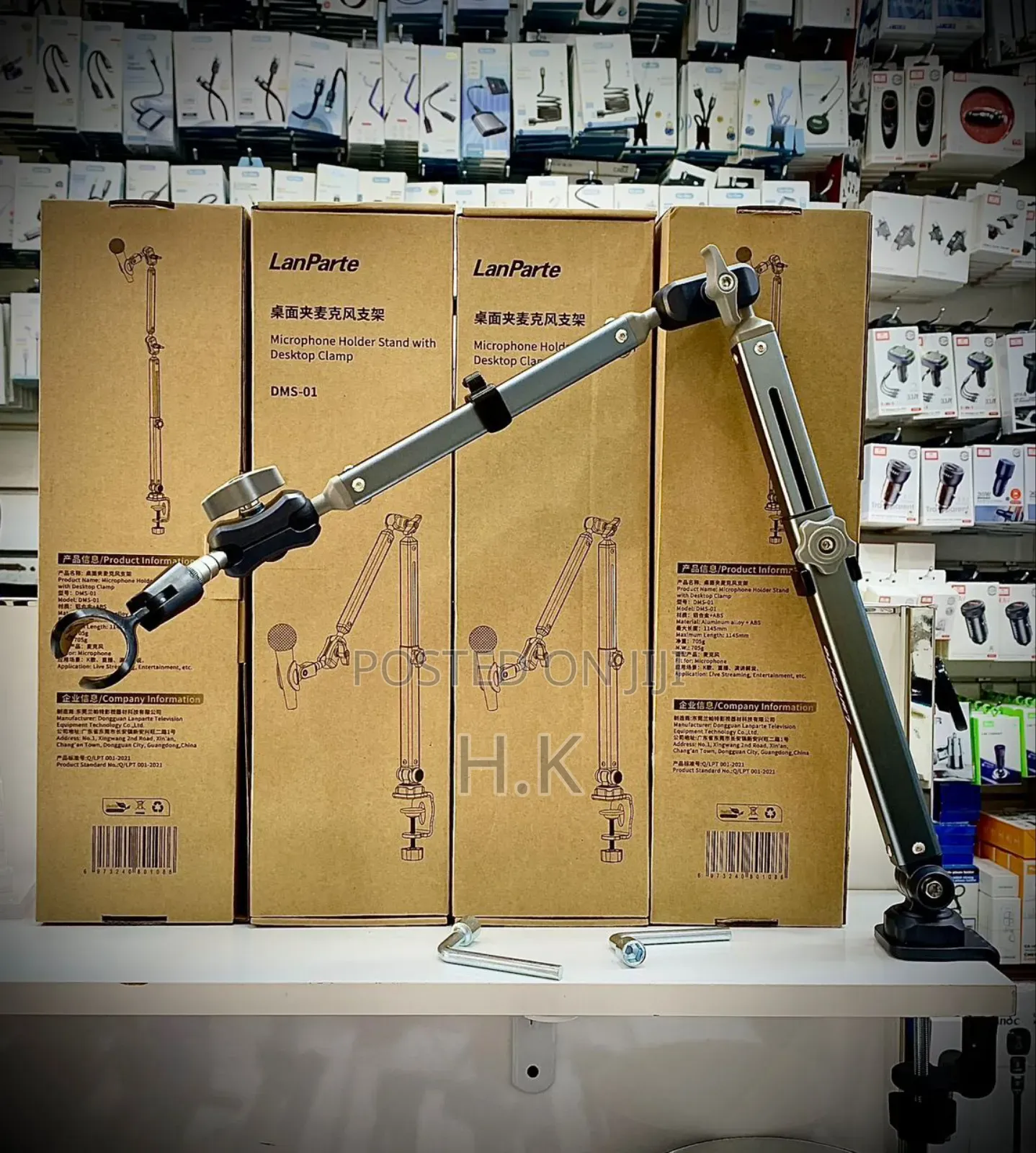 Lanparte Desktop Clamp Microphone Stand
