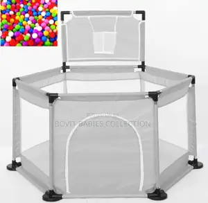 Indoor and Outdoor Kids Playpen Fence With Balls.