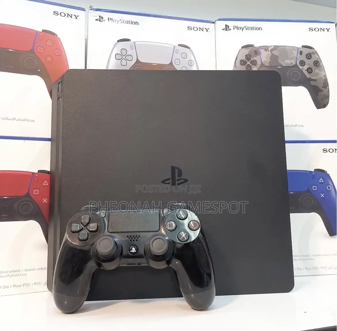 Ps4 Slim, Perfect Condition, 2 Pads, 11 Fun Games Inside.