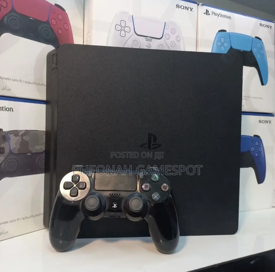 Ps4 Slim, 2 Pads, 16 Fun Games, Perfect for Daily Gaming.