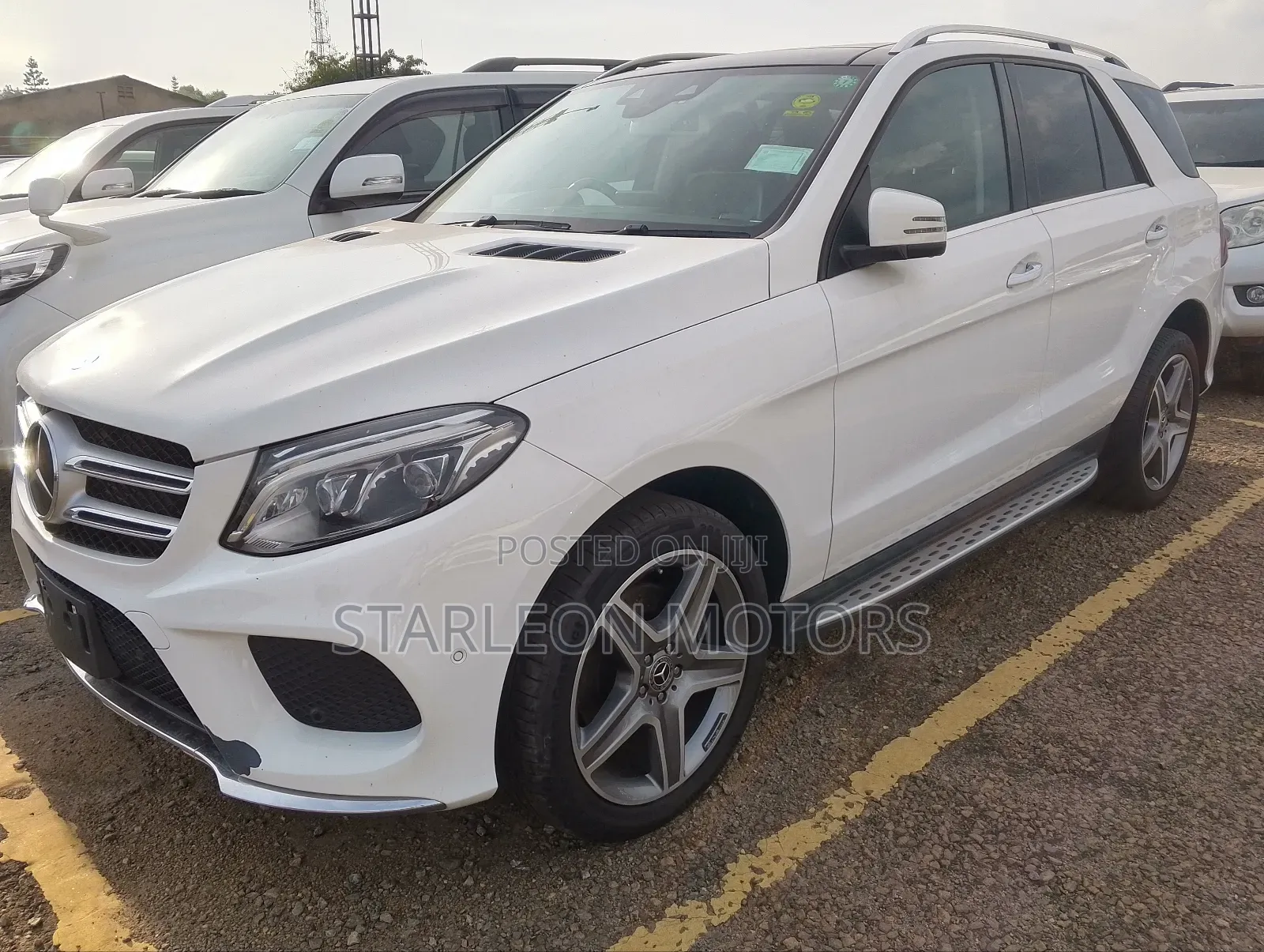 Mercedes-Benz GLE-Class GLE 250d 4MATIC 2017 White