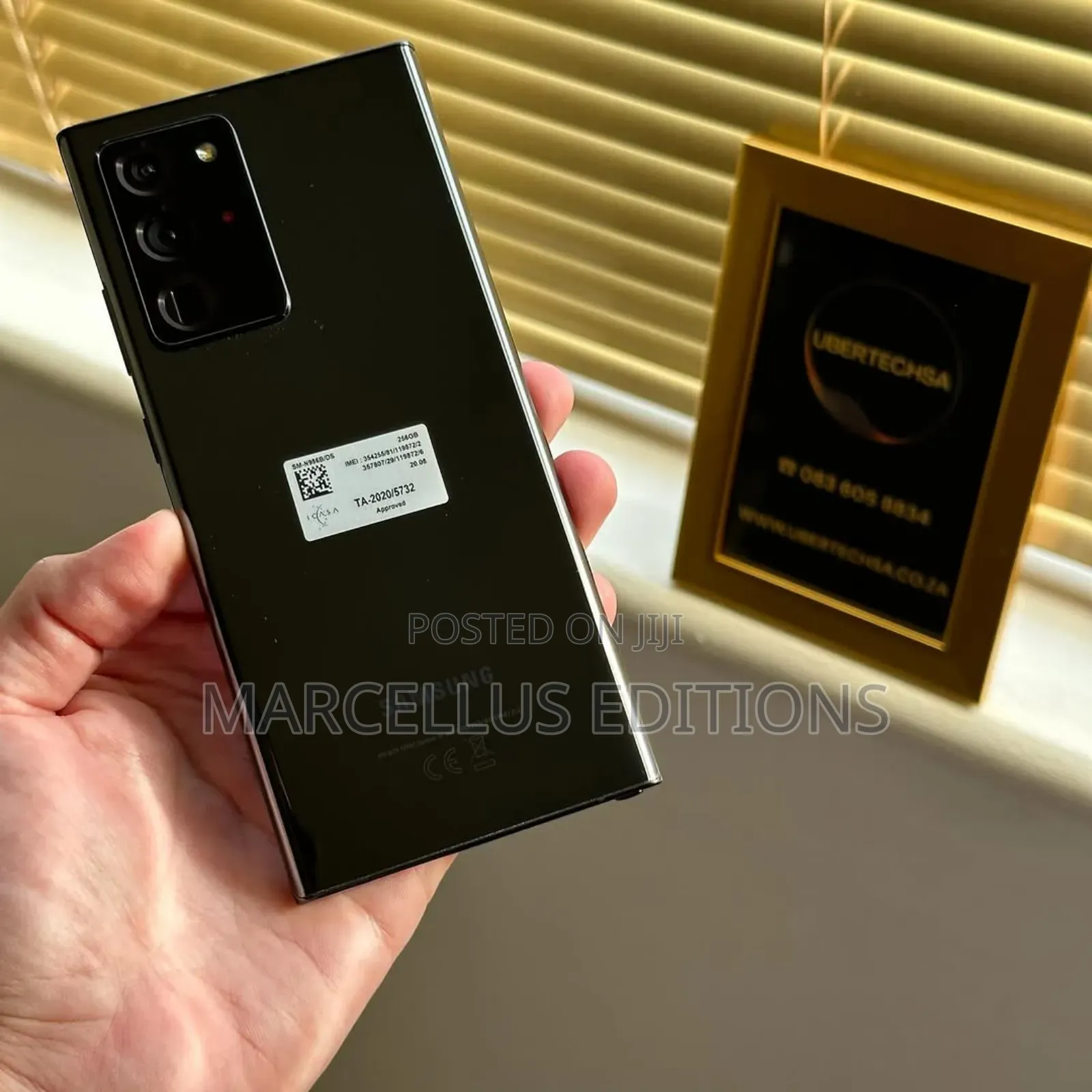 Samsung Galaxy Note 20 Ultra 5G 128 GB Black