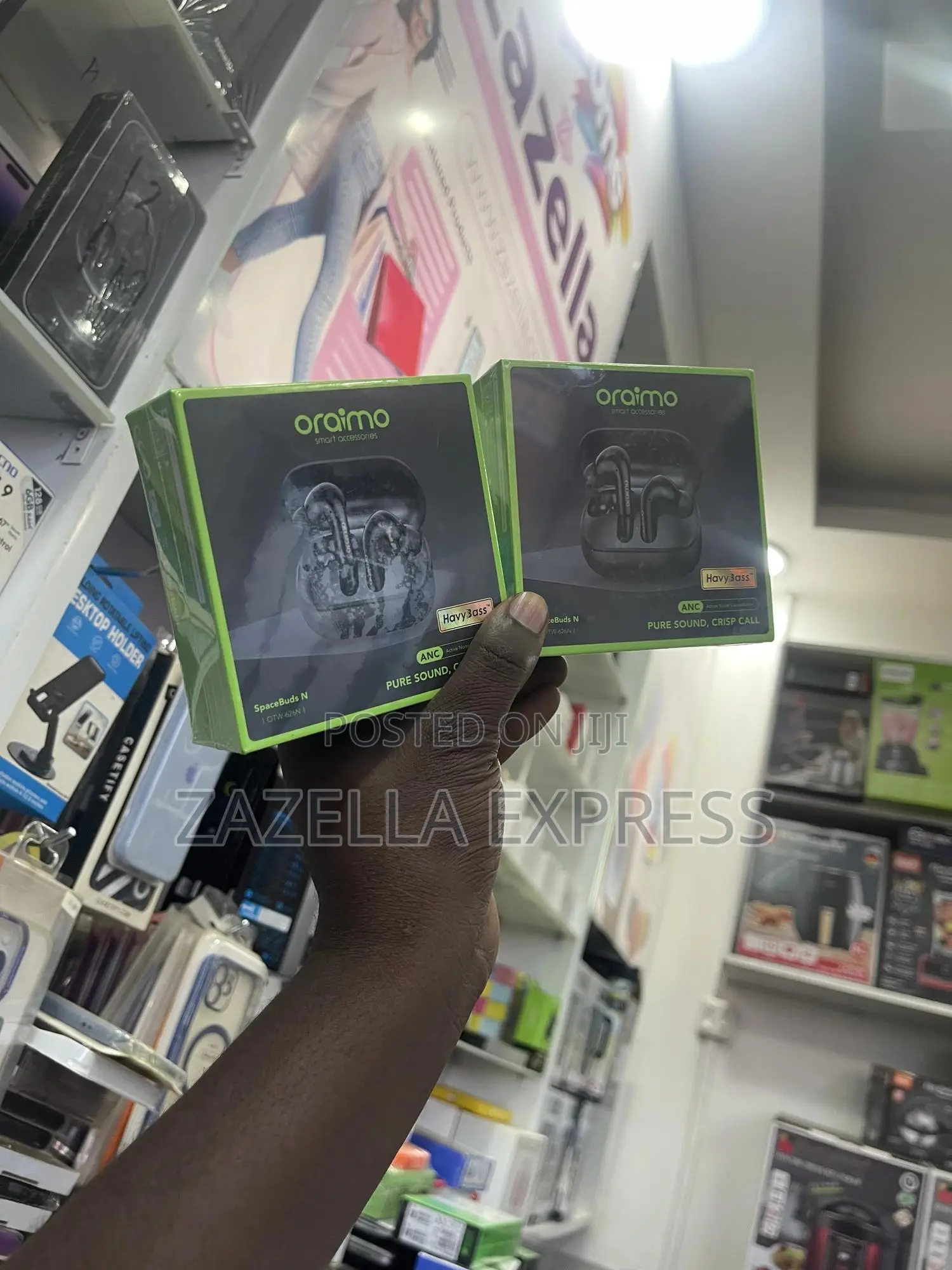 Oraimo Space Budsn With Active Noise Cancellation,Crisp Calls Always
