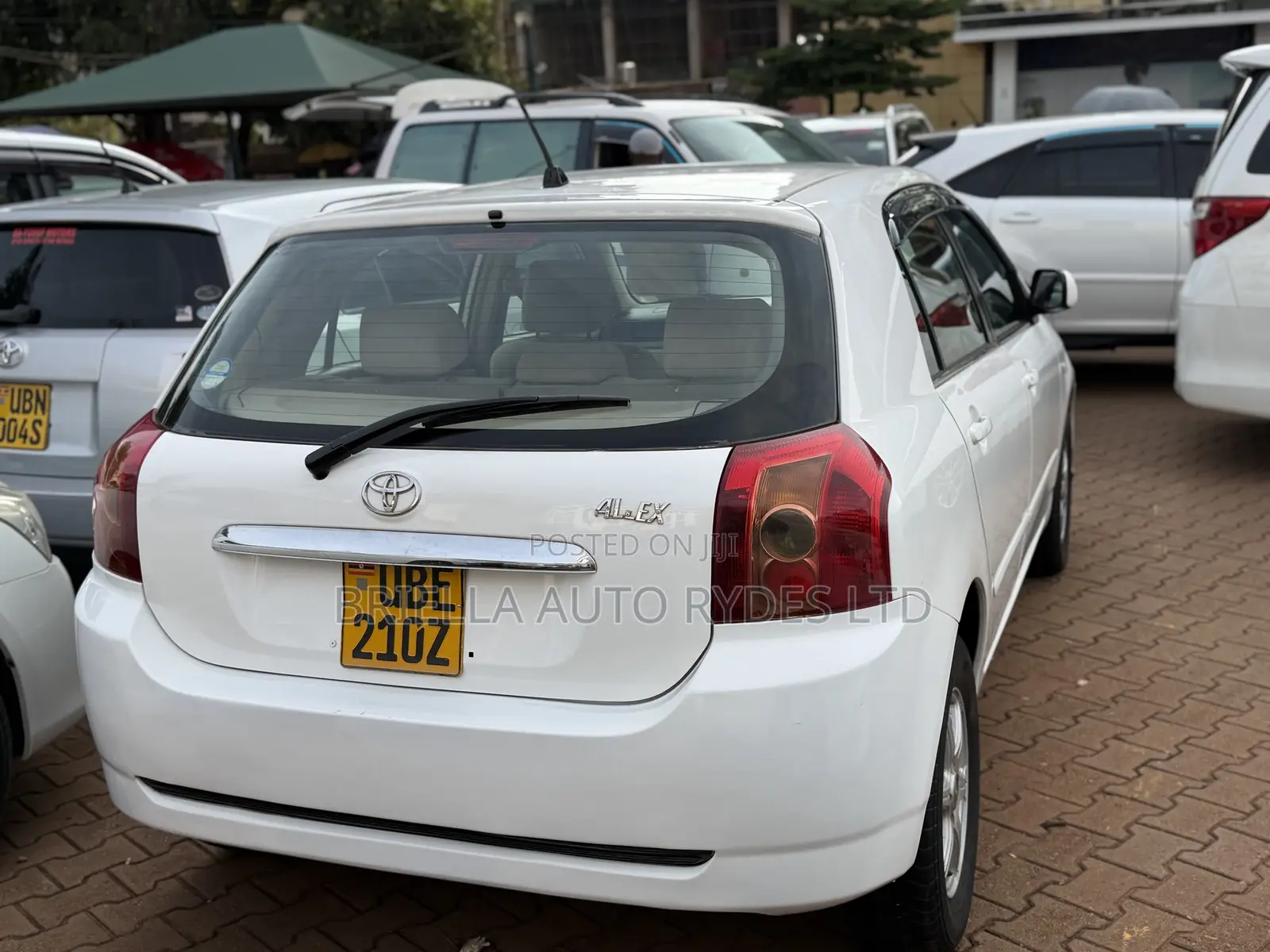 Toyota Allex 2006 White