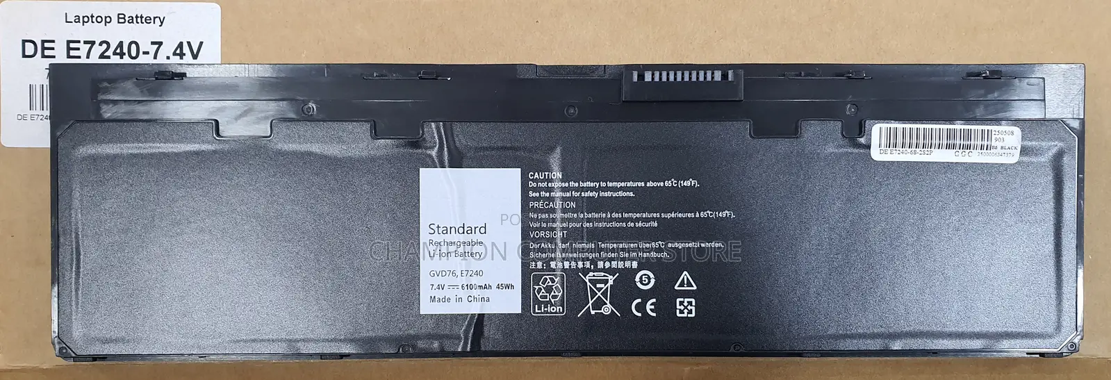 Dell E7240 E7250 Wd52h Pn Vfv59, Hj8kp, Gd076, J31n7