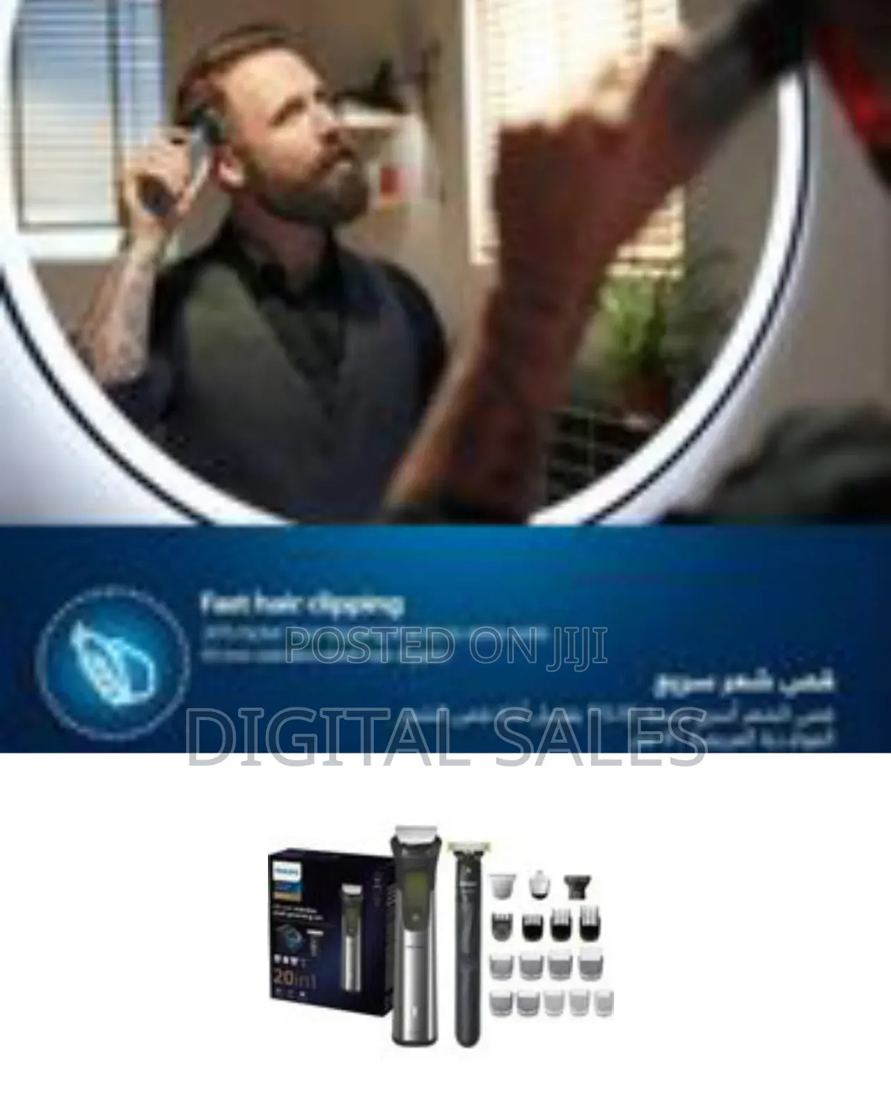 All-in-One Trimmer 9000 Series 20-in-1 Face, Hair Body All-Over