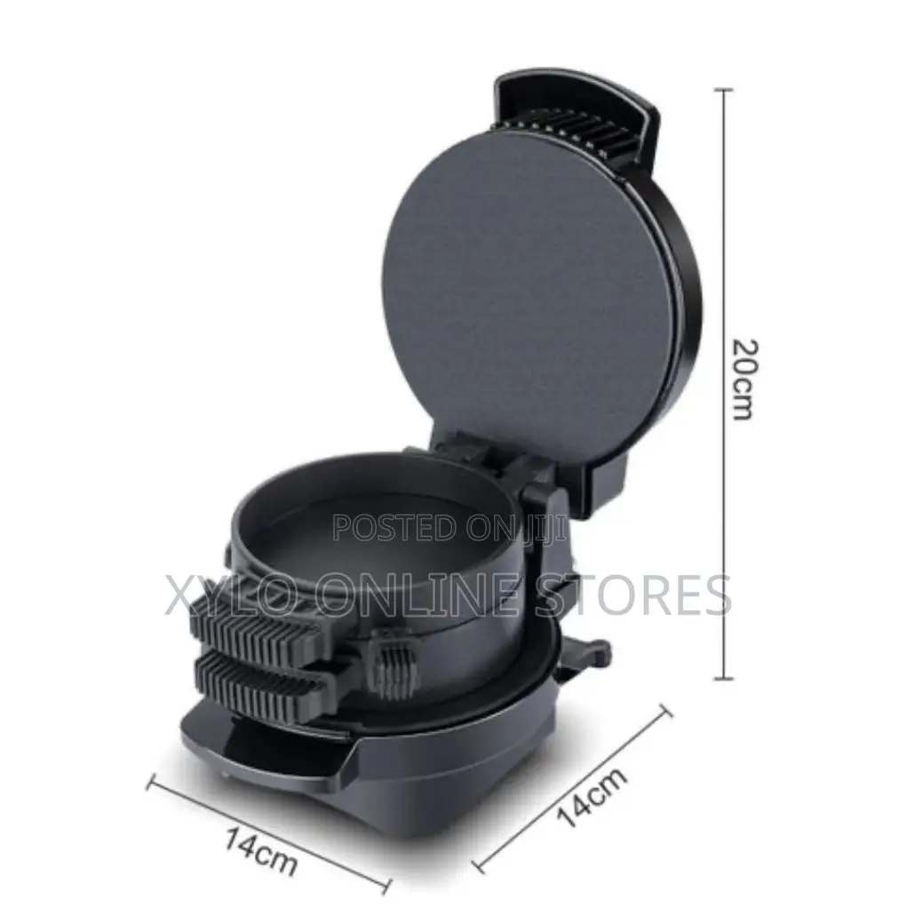 A Raf Electric Burger Press Black Model R.2204