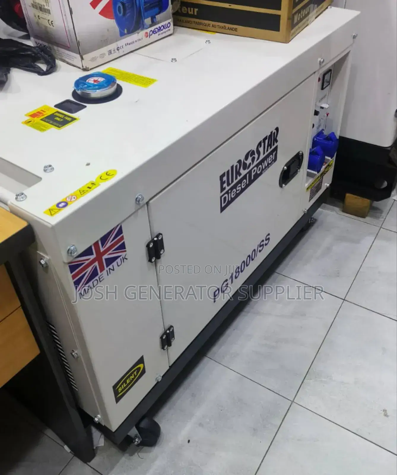Eurostar 12.5kva Silent Generator