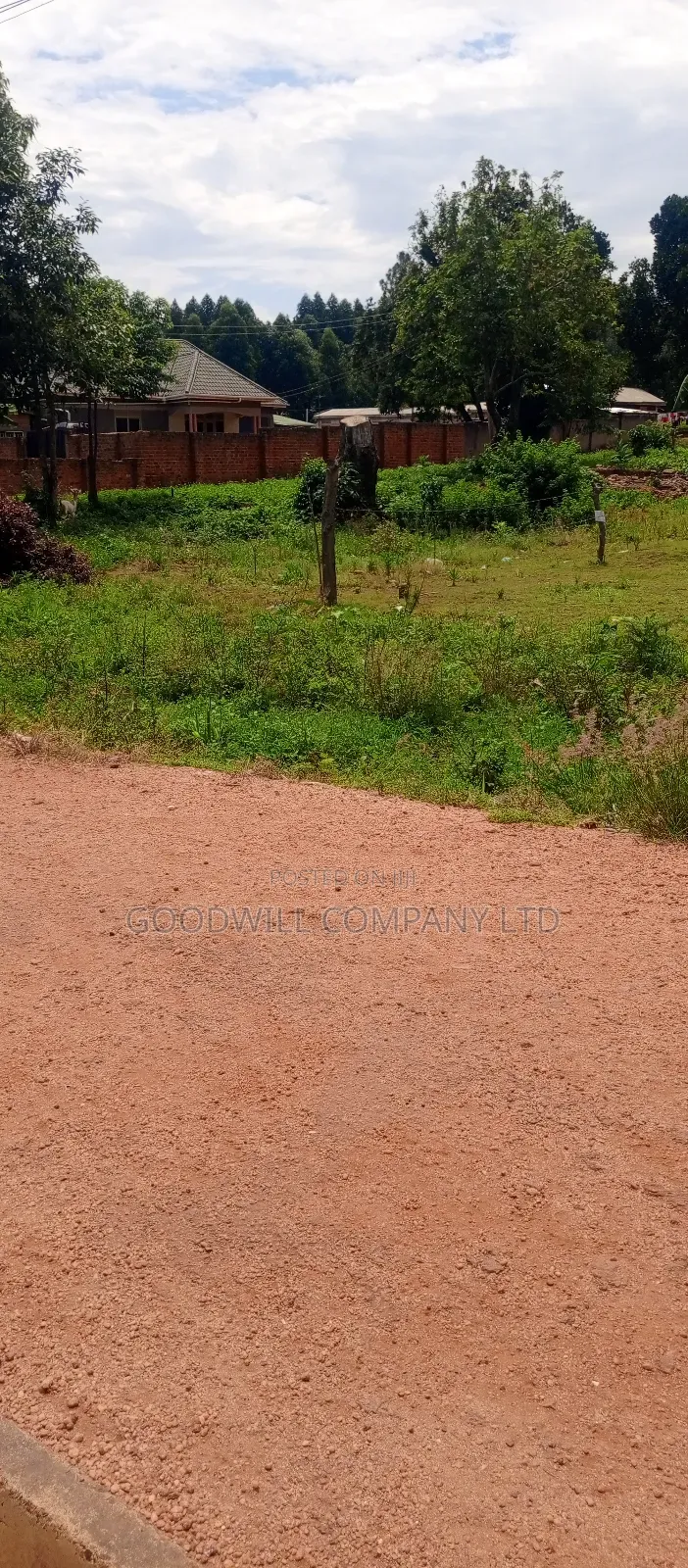 100*100 Feet / 25 Decimals of Land Bulega Garuga on Main Tarmac Road