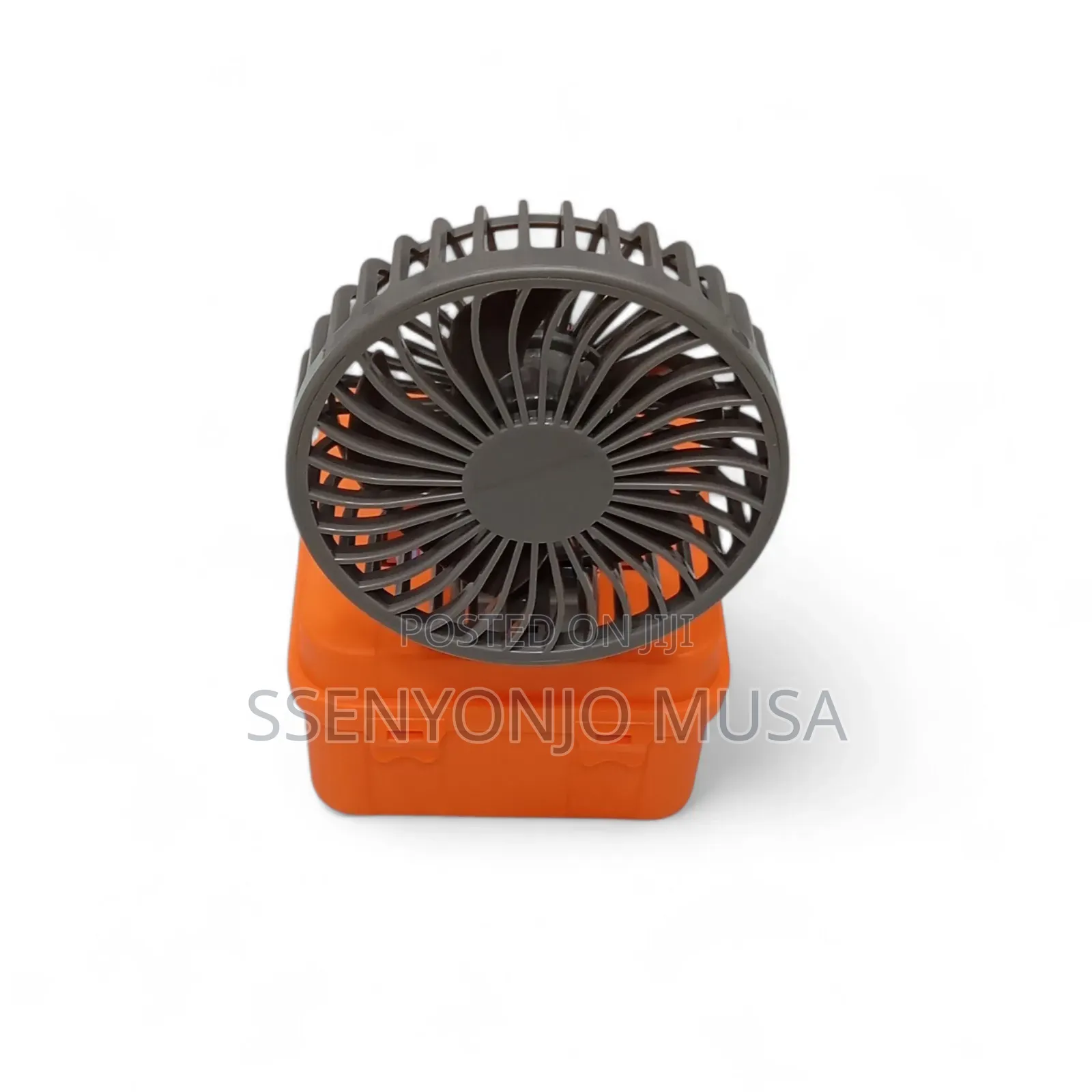 Mini Rechargeable Hand Fan With Led Light – Foldable Usb Fan, 3 Speed.