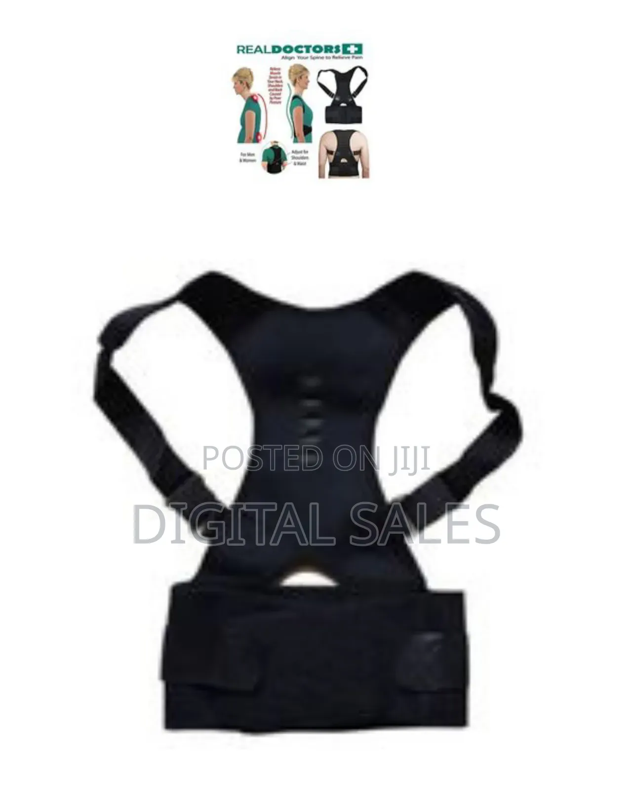 Real Doctors Posture Shoulder Back Support Brace -