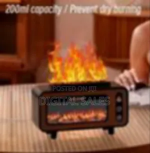 Tv Fireplace Flame Aromatherapy Air Humidifier Usb Essential Oil