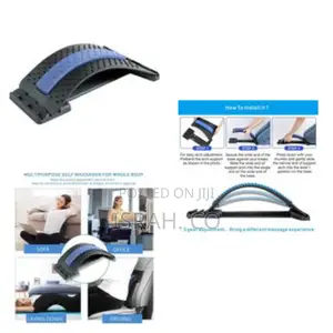 Back Massager Stretcher Lumbar Support Back Pain Relief