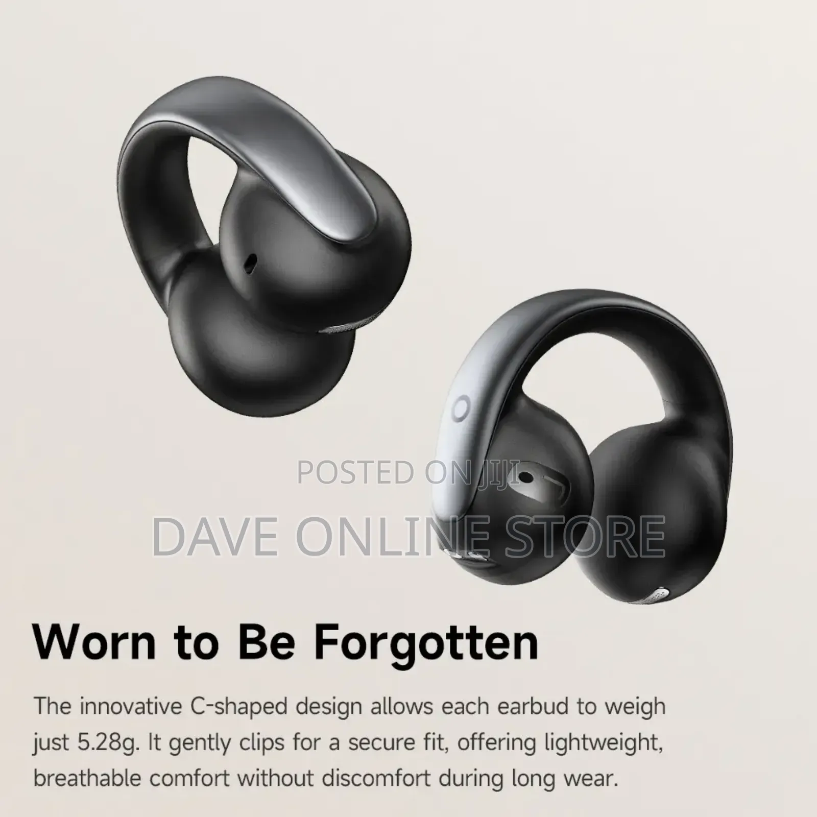 McDodo Air O3 Series Clip-on TWS Earbuds With Super Clear Bass Boost -