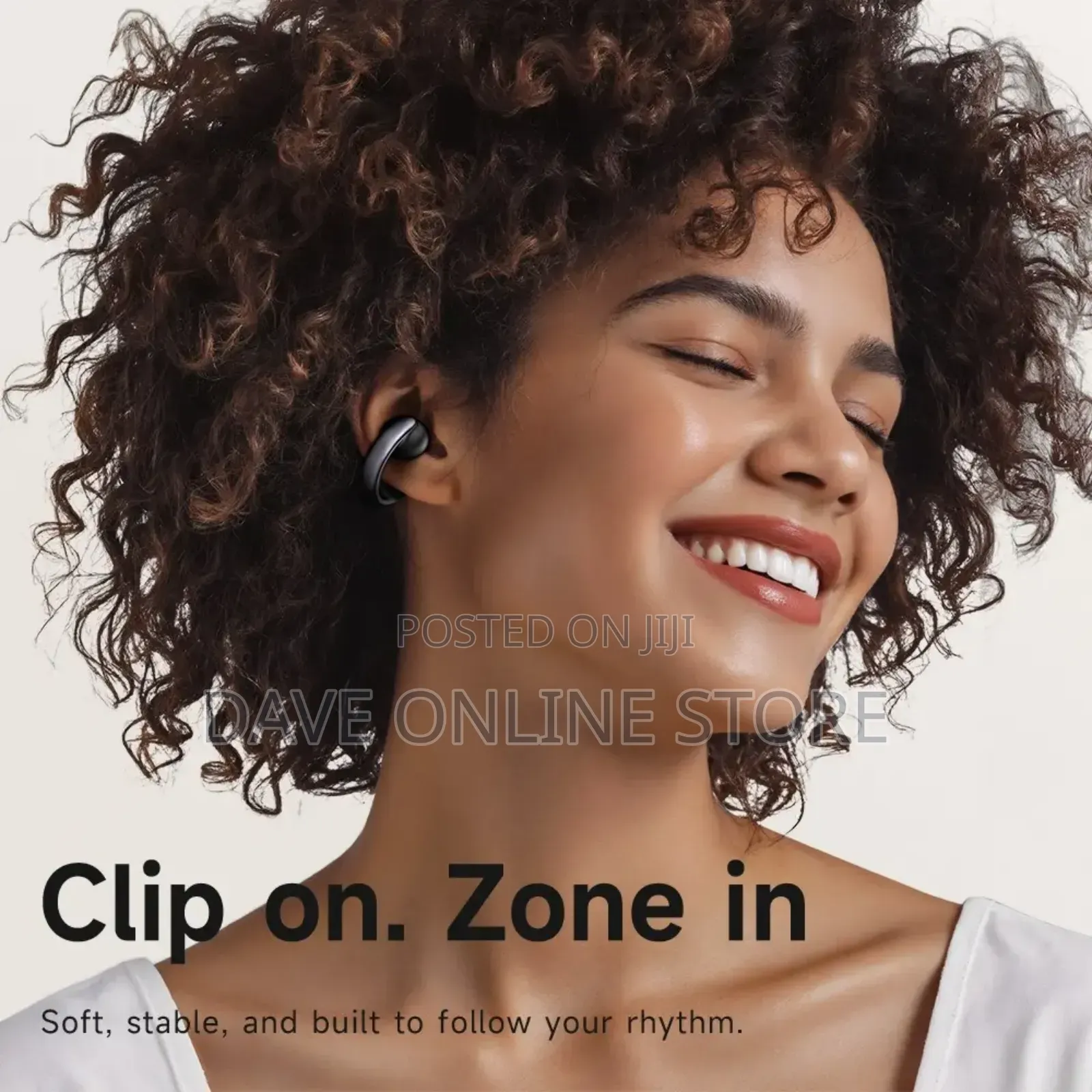 McDodo Air O3 Series Clip-on TWS Earbuds With Super Clear Bass Boost -
