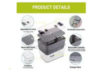 2.72l Refrigerator Organizer Bin Storage Container for Fruit Vegetable