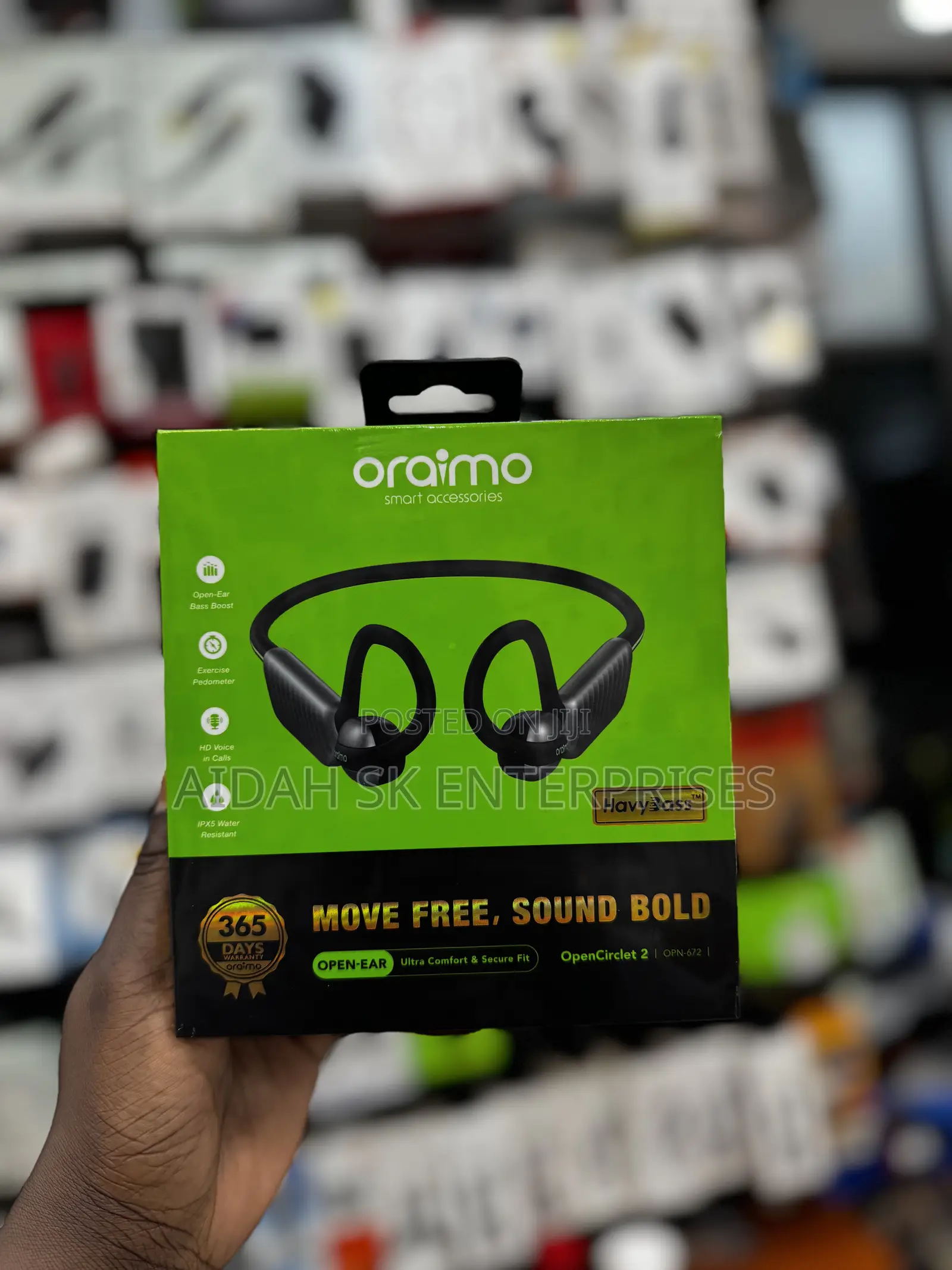 Oraimo Opencirclet 2 Open-Ear Bluetooth Headphones