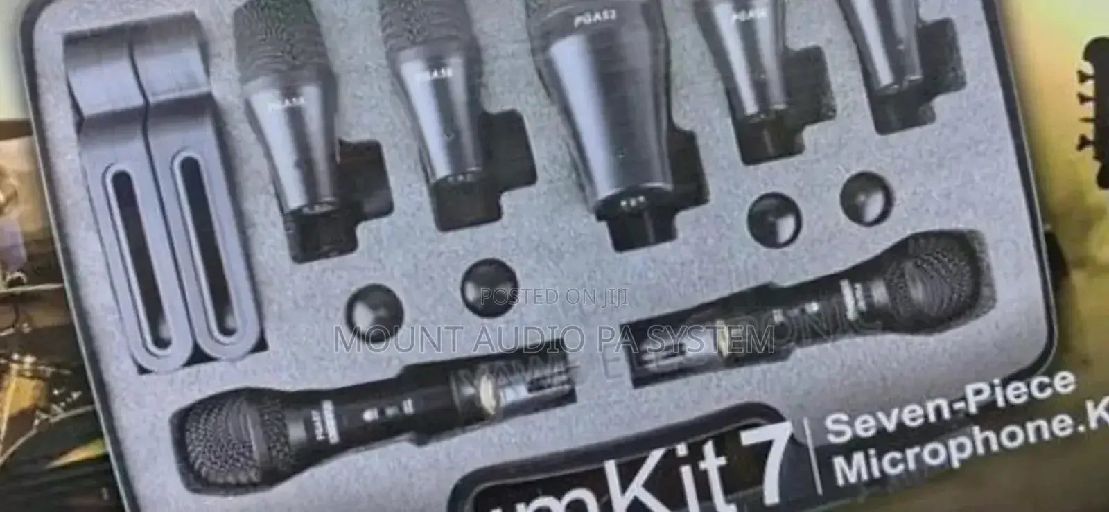 Pga Drum Kit 7 Sure Microphones