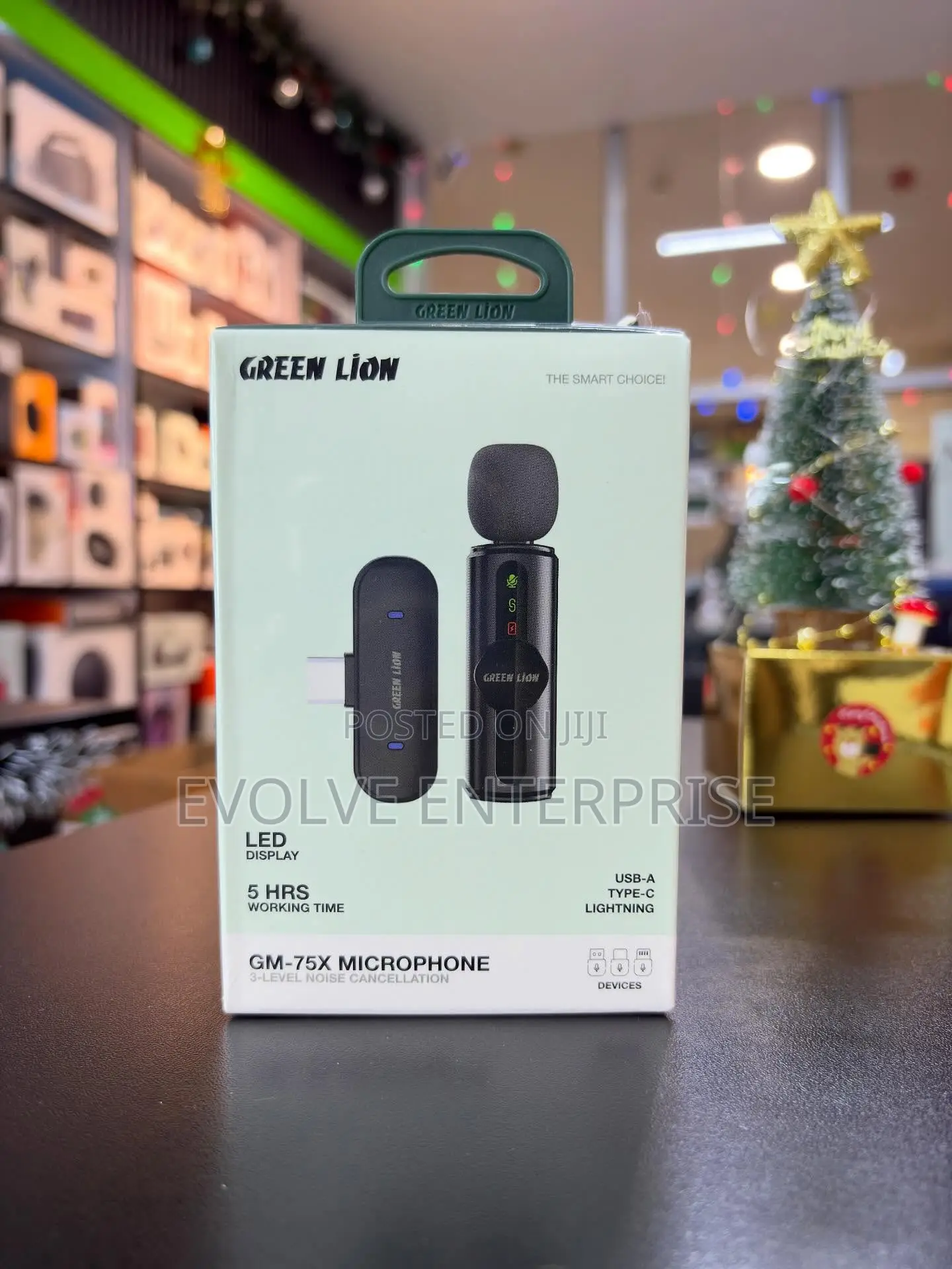Green Lion Gm-75x 3-in-1 Wireless Microphone