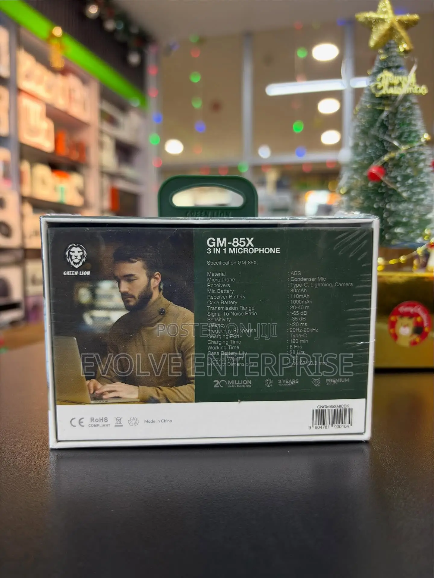 Green Lion Gm-85x 3-in-1 Wireless Microphone